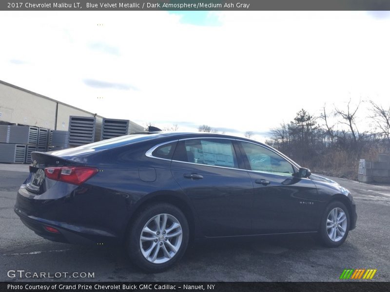 Blue Velvet Metallic / Dark Atmosphere/Medium Ash Gray 2017 Chevrolet Malibu LT