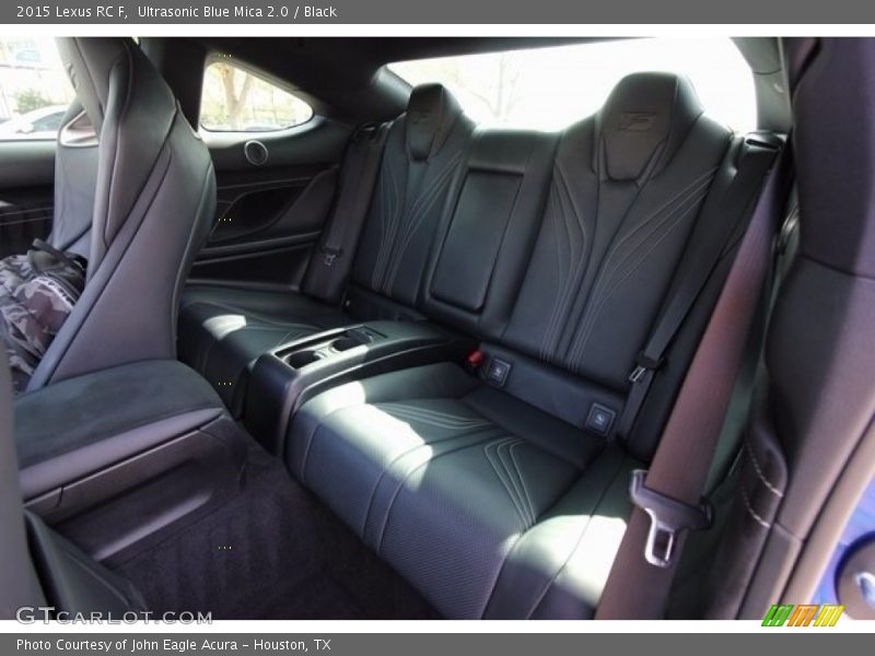 Rear Seat of 2015 RC F