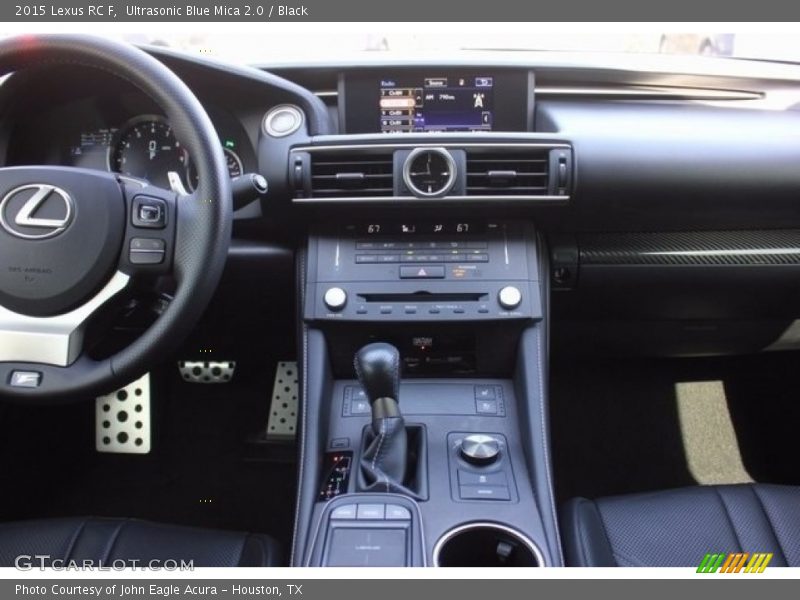Ultrasonic Blue Mica 2.0 / Black 2015 Lexus RC F