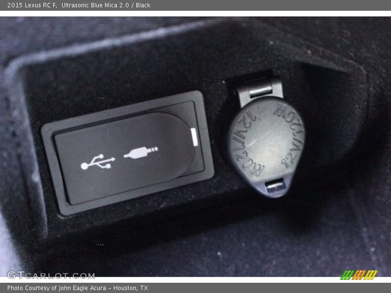 Ultrasonic Blue Mica 2.0 / Black 2015 Lexus RC F