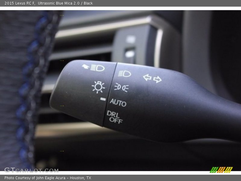 Controls of 2015 RC F
