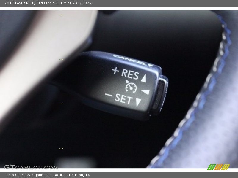 Ultrasonic Blue Mica 2.0 / Black 2015 Lexus RC F