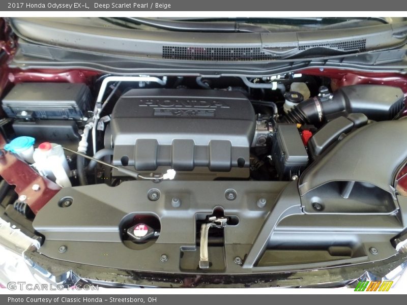  2017 Odyssey EX-L Engine - 3.5 Liter VCM 24-Valve SOHC i-VTEC V6