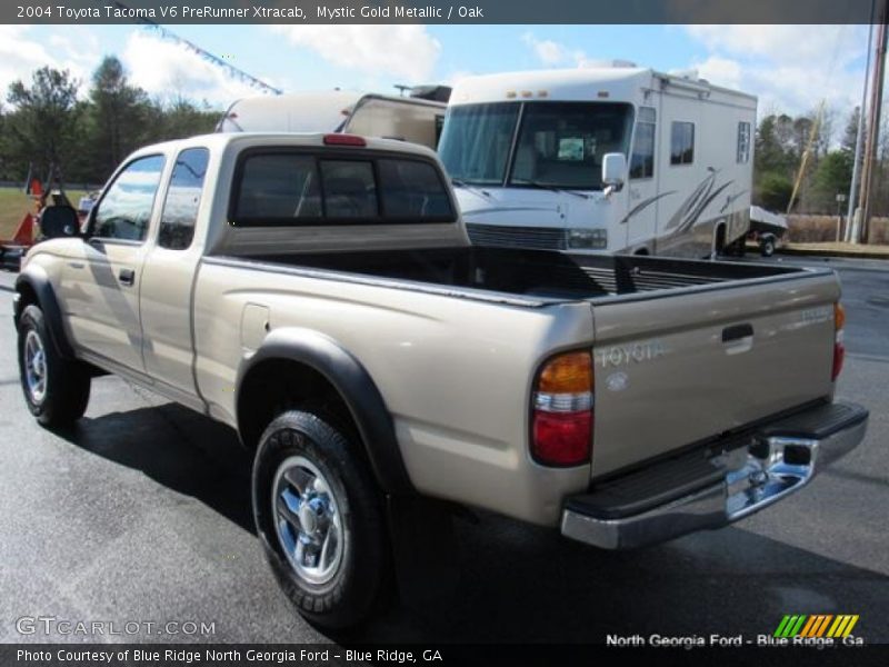 Mystic Gold Metallic / Oak 2004 Toyota Tacoma V6 PreRunner Xtracab