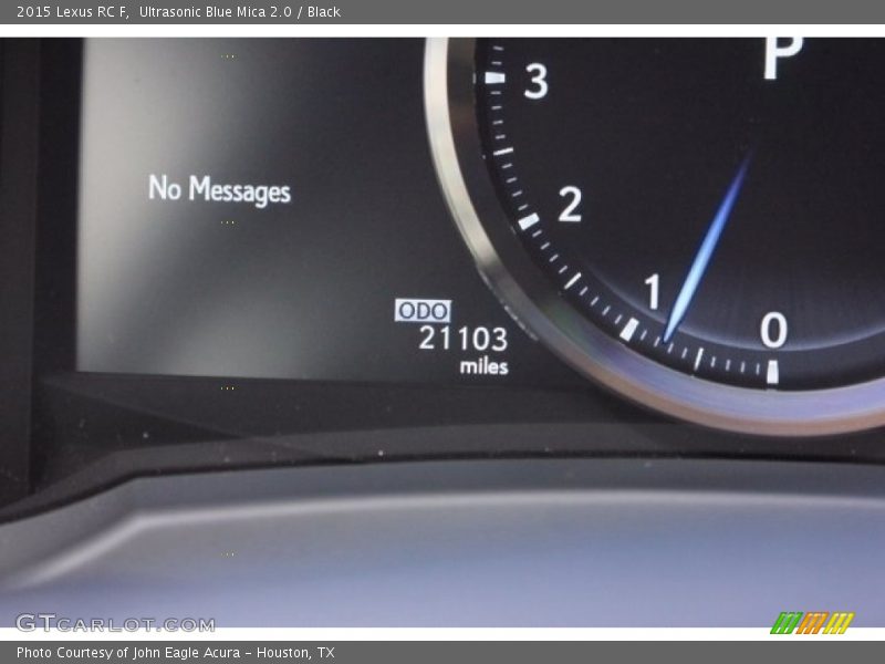 Ultrasonic Blue Mica 2.0 / Black 2015 Lexus RC F