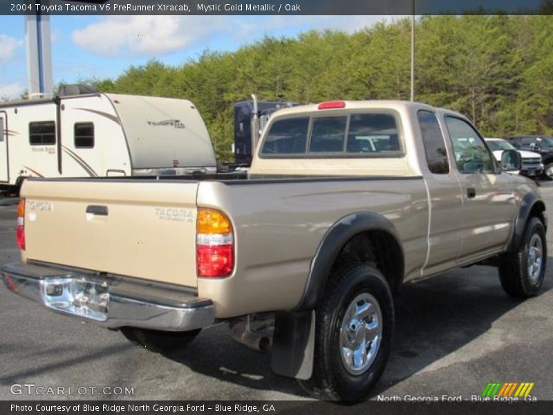 Mystic Gold Metallic / Oak 2004 Toyota Tacoma V6 PreRunner Xtracab