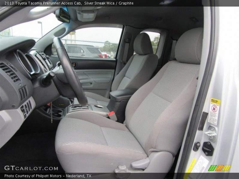 Silver Streak Mica / Graphite 2013 Toyota Tacoma Prerunner Access Cab