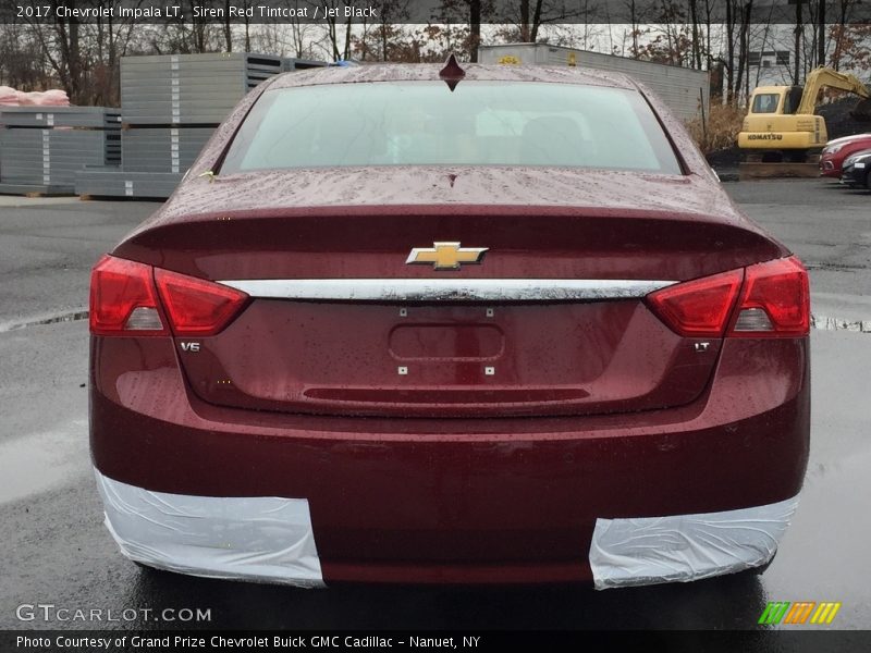 Siren Red Tintcoat / Jet Black 2017 Chevrolet Impala LT