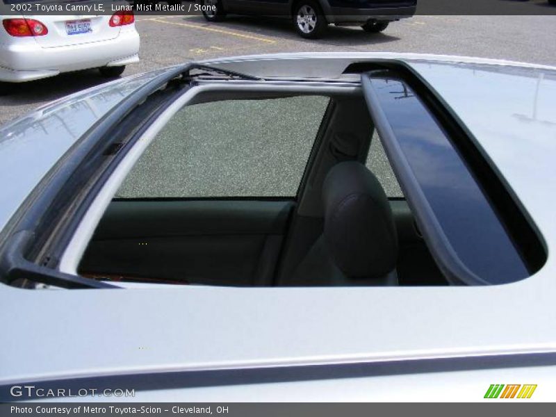 Lunar Mist Metallic / Stone 2002 Toyota Camry LE