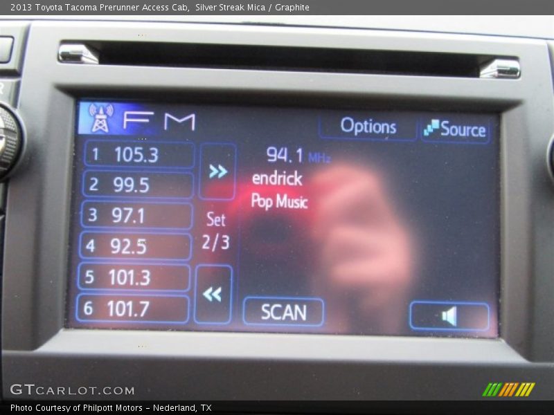 Silver Streak Mica / Graphite 2013 Toyota Tacoma Prerunner Access Cab