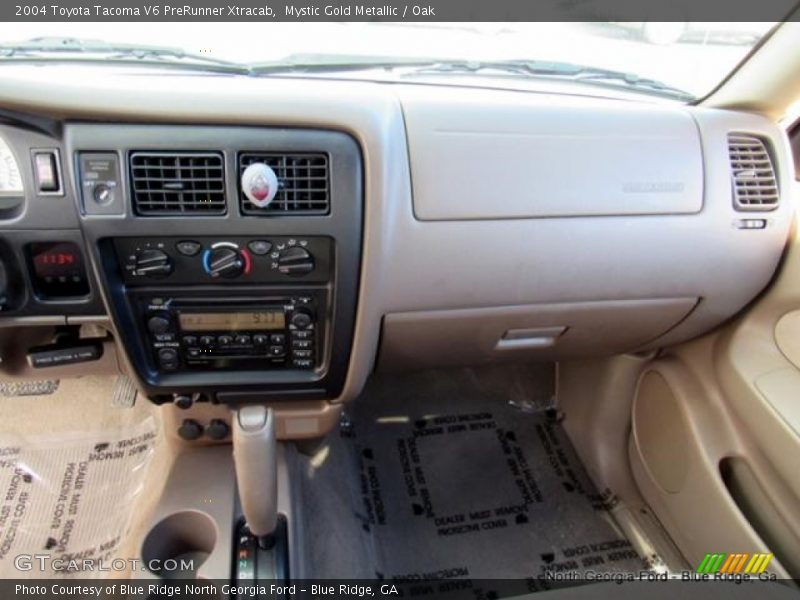 Mystic Gold Metallic / Oak 2004 Toyota Tacoma V6 PreRunner Xtracab