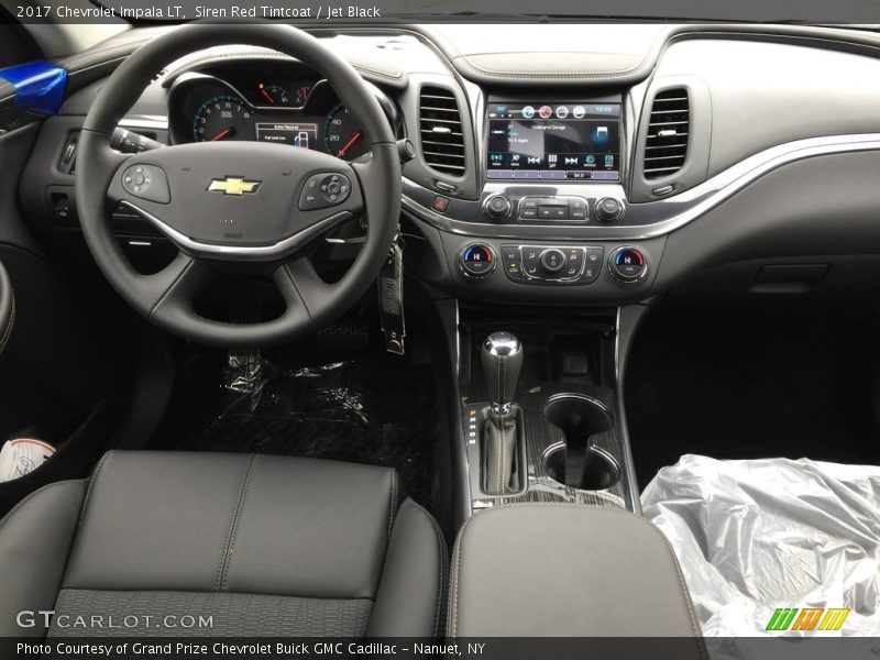 Siren Red Tintcoat / Jet Black 2017 Chevrolet Impala LT