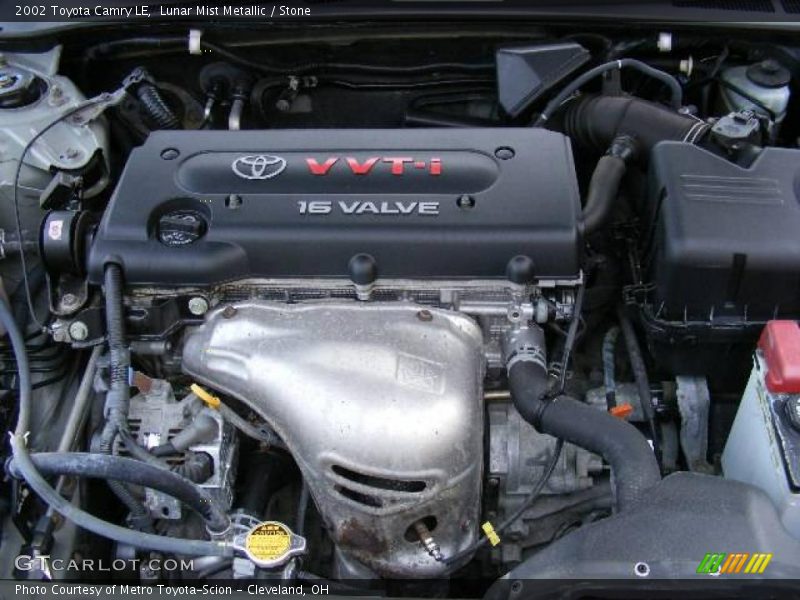 Lunar Mist Metallic / Stone 2002 Toyota Camry LE