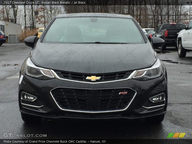 Mosaic Black Metallic / Jet Black 2017 Chevrolet Cruze LT