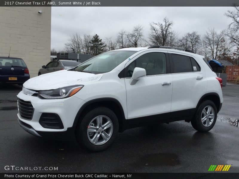Summit White / Jet Black 2017 Chevrolet Trax LT AWD
