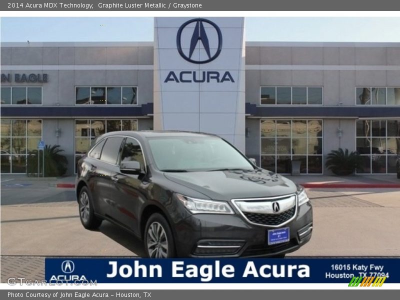 Graphite Luster Metallic / Graystone 2014 Acura MDX Technology
