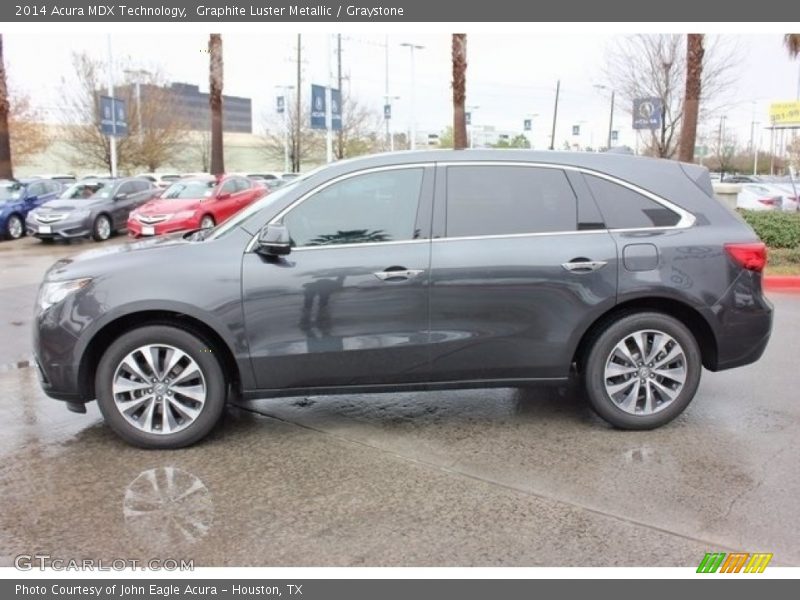 Graphite Luster Metallic / Graystone 2014 Acura MDX Technology