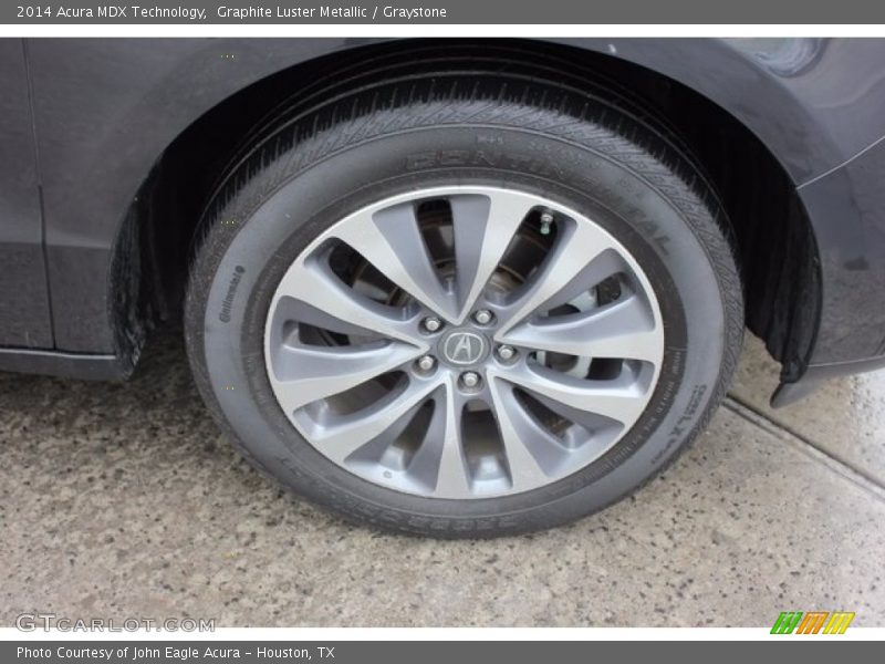 Graphite Luster Metallic / Graystone 2014 Acura MDX Technology