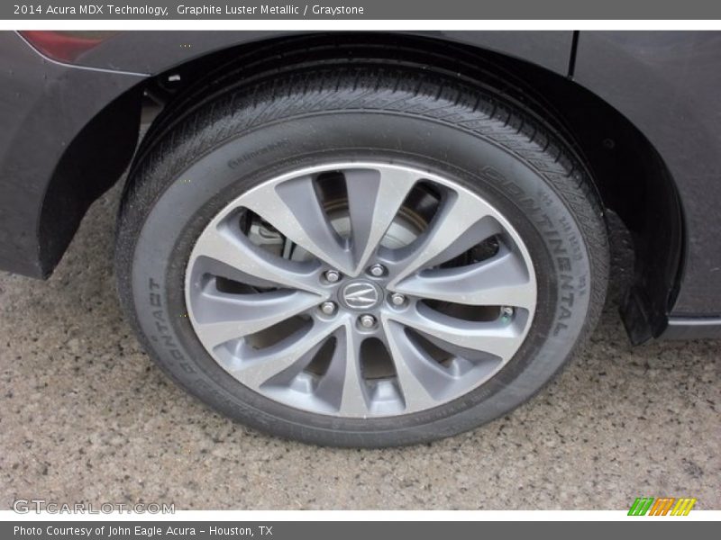 Graphite Luster Metallic / Graystone 2014 Acura MDX Technology