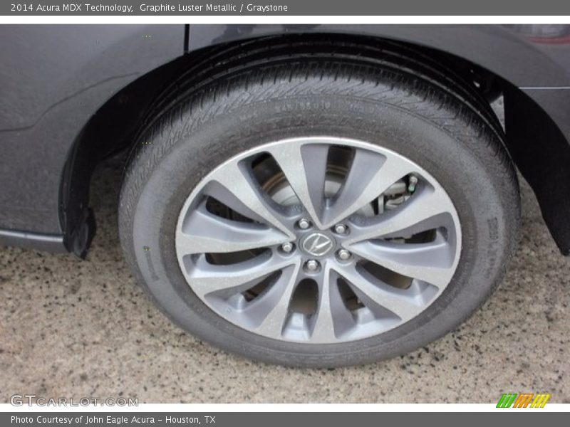 Graphite Luster Metallic / Graystone 2014 Acura MDX Technology