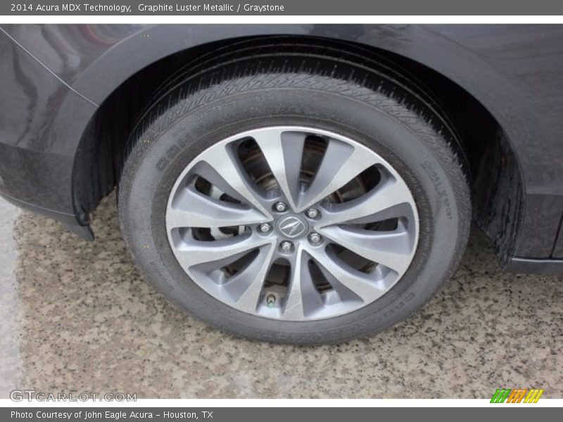 Graphite Luster Metallic / Graystone 2014 Acura MDX Technology