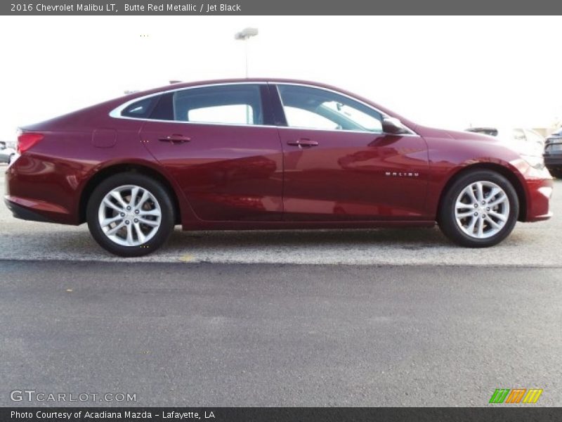 Butte Red Metallic / Jet Black 2016 Chevrolet Malibu LT