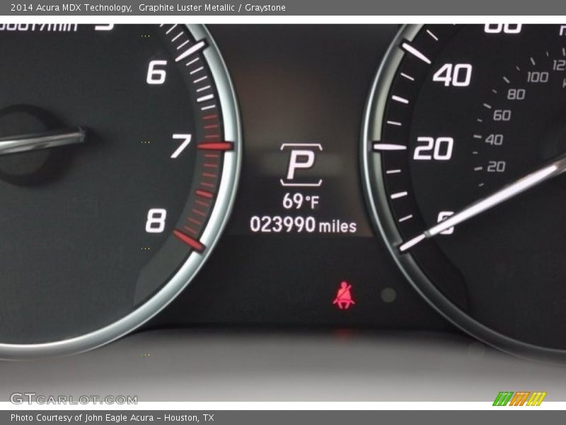 Graphite Luster Metallic / Graystone 2014 Acura MDX Technology