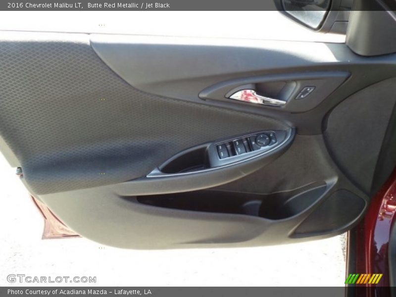 Butte Red Metallic / Jet Black 2016 Chevrolet Malibu LT