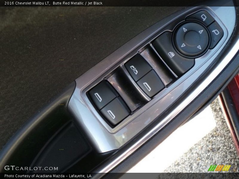 Butte Red Metallic / Jet Black 2016 Chevrolet Malibu LT