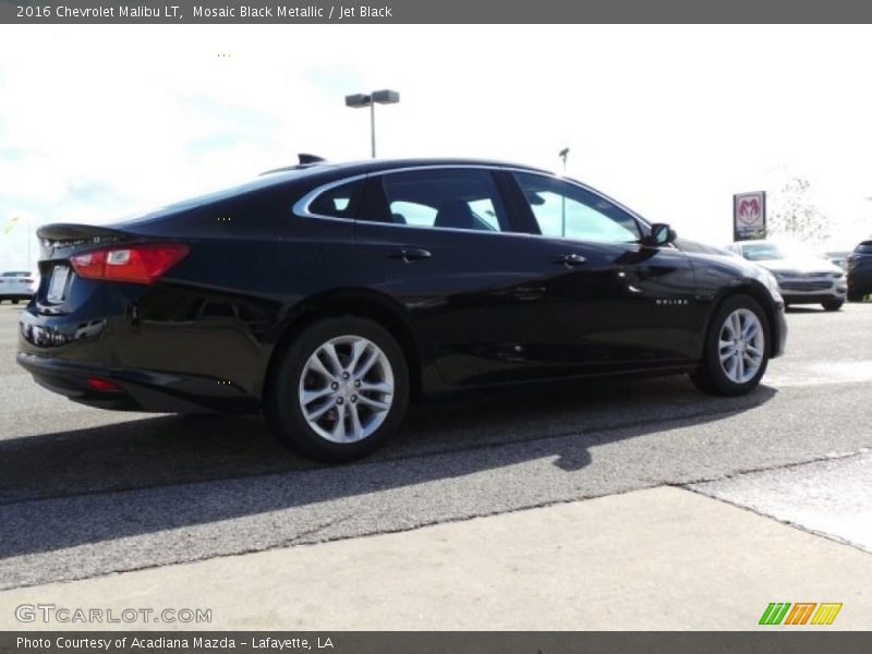 Mosaic Black Metallic / Jet Black 2016 Chevrolet Malibu LT