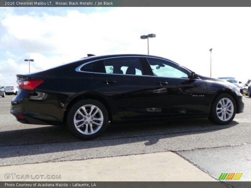 Mosaic Black Metallic / Jet Black 2016 Chevrolet Malibu LT