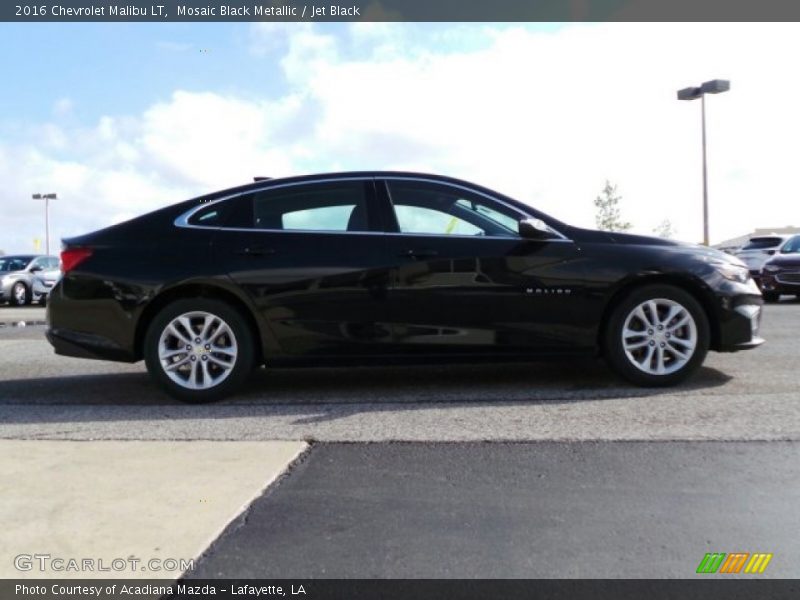 Mosaic Black Metallic / Jet Black 2016 Chevrolet Malibu LT