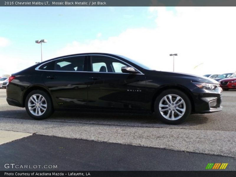 Mosaic Black Metallic / Jet Black 2016 Chevrolet Malibu LT
