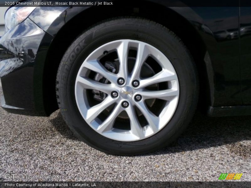 Mosaic Black Metallic / Jet Black 2016 Chevrolet Malibu LT