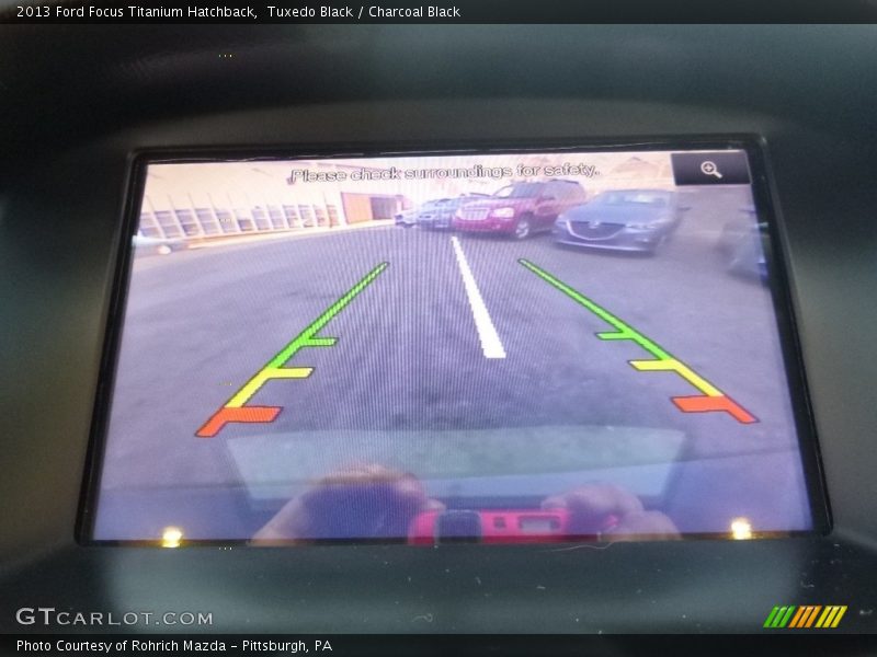 Tuxedo Black / Charcoal Black 2013 Ford Focus Titanium Hatchback