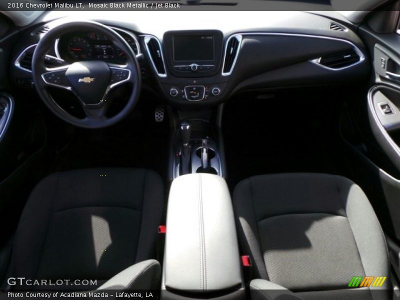 Mosaic Black Metallic / Jet Black 2016 Chevrolet Malibu LT