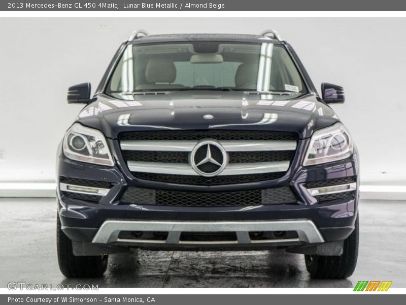 Lunar Blue Metallic / Almond Beige 2013 Mercedes-Benz GL 450 4Matic
