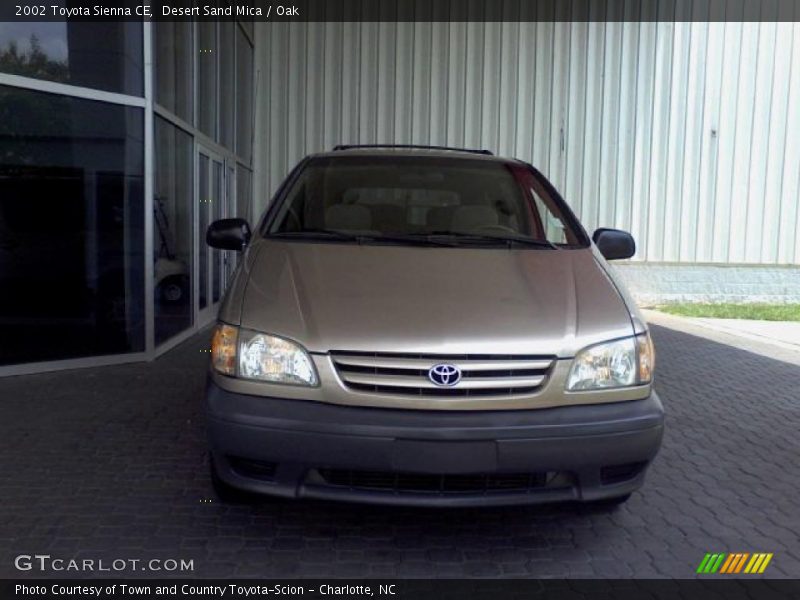 Desert Sand Mica / Oak 2002 Toyota Sienna CE
