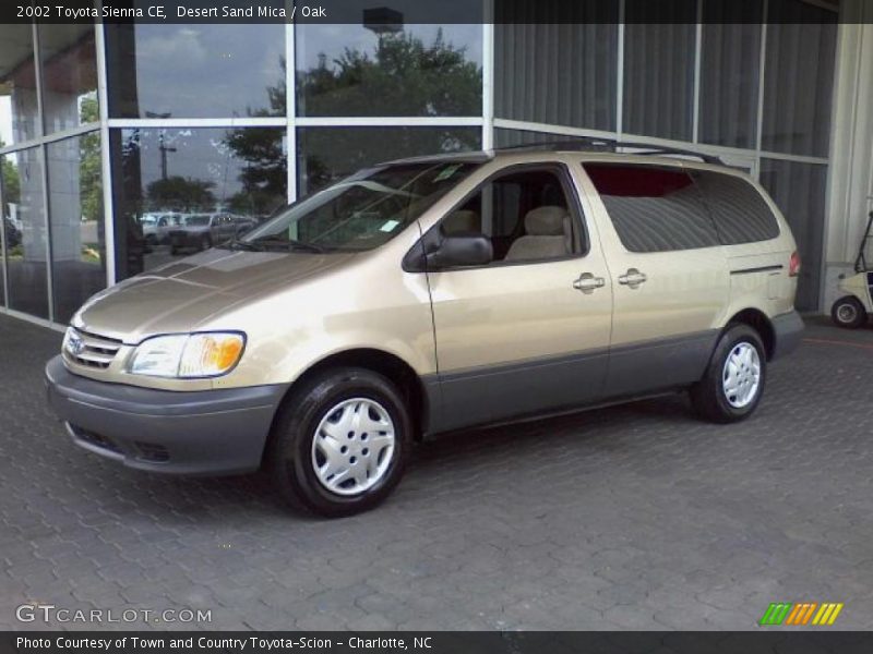 Desert Sand Mica / Oak 2002 Toyota Sienna CE