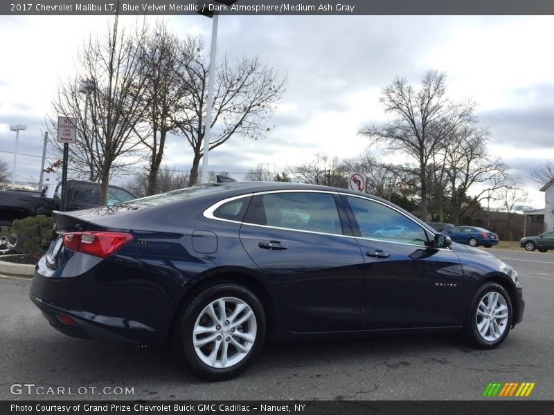 Blue Velvet Metallic / Dark Atmosphere/Medium Ash Gray 2017 Chevrolet Malibu LT