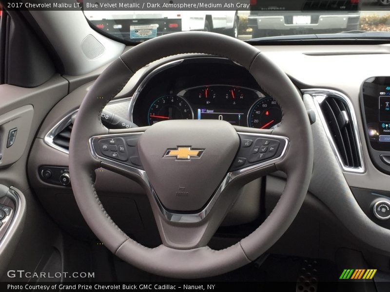 Blue Velvet Metallic / Dark Atmosphere/Medium Ash Gray 2017 Chevrolet Malibu LT