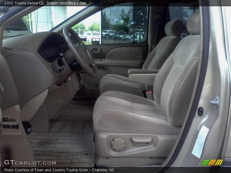 Desert Sand Mica / Oak 2002 Toyota Sienna CE