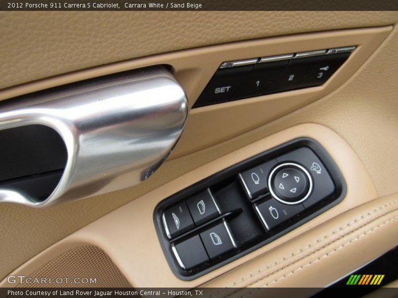 Carrara White / Sand Beige 2012 Porsche 911 Carrera S Cabriolet