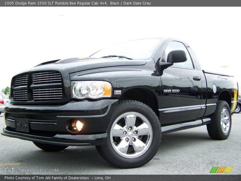 Black / Dark Slate Gray 2005 Dodge Ram 1500 SLT Rumble Bee Regular Cab 4x4