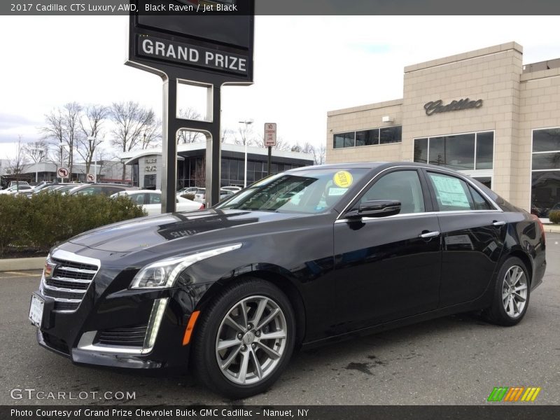 Black Raven / Jet Black 2017 Cadillac CTS Luxury AWD