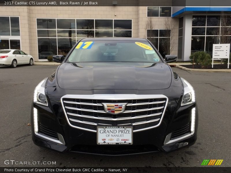 Black Raven / Jet Black 2017 Cadillac CTS Luxury AWD