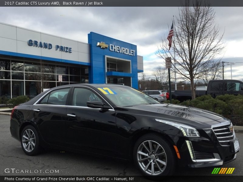 Black Raven / Jet Black 2017 Cadillac CTS Luxury AWD