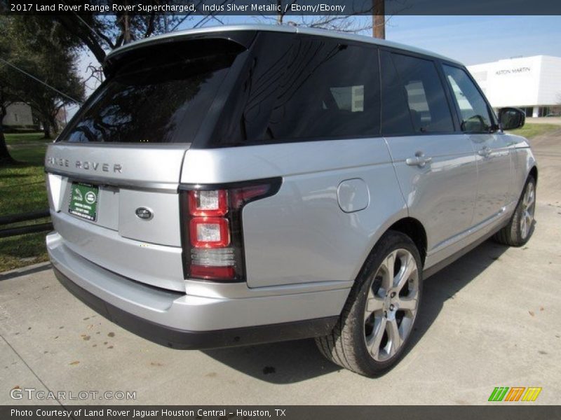 Indus Silver Metallic / Ebony/Ebony 2017 Land Rover Range Rover Supercharged