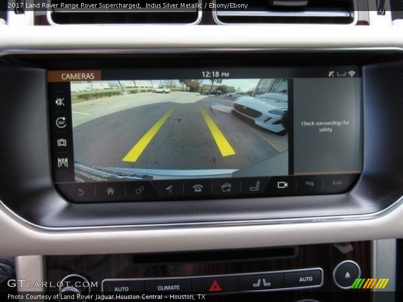 Indus Silver Metallic / Ebony/Ebony 2017 Land Rover Range Rover Supercharged