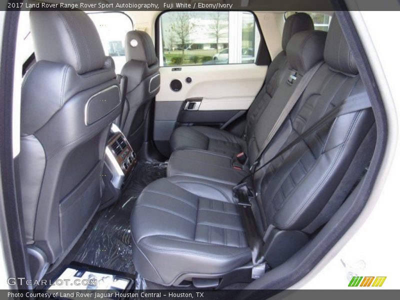 Rear Seat of 2017 Range Rover Sport Autobiography